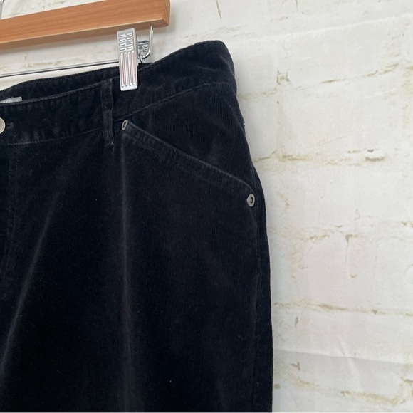 J.Jill Black Stretch High Rise Corduroy Bootcut Pants - Picture 4 of 11
